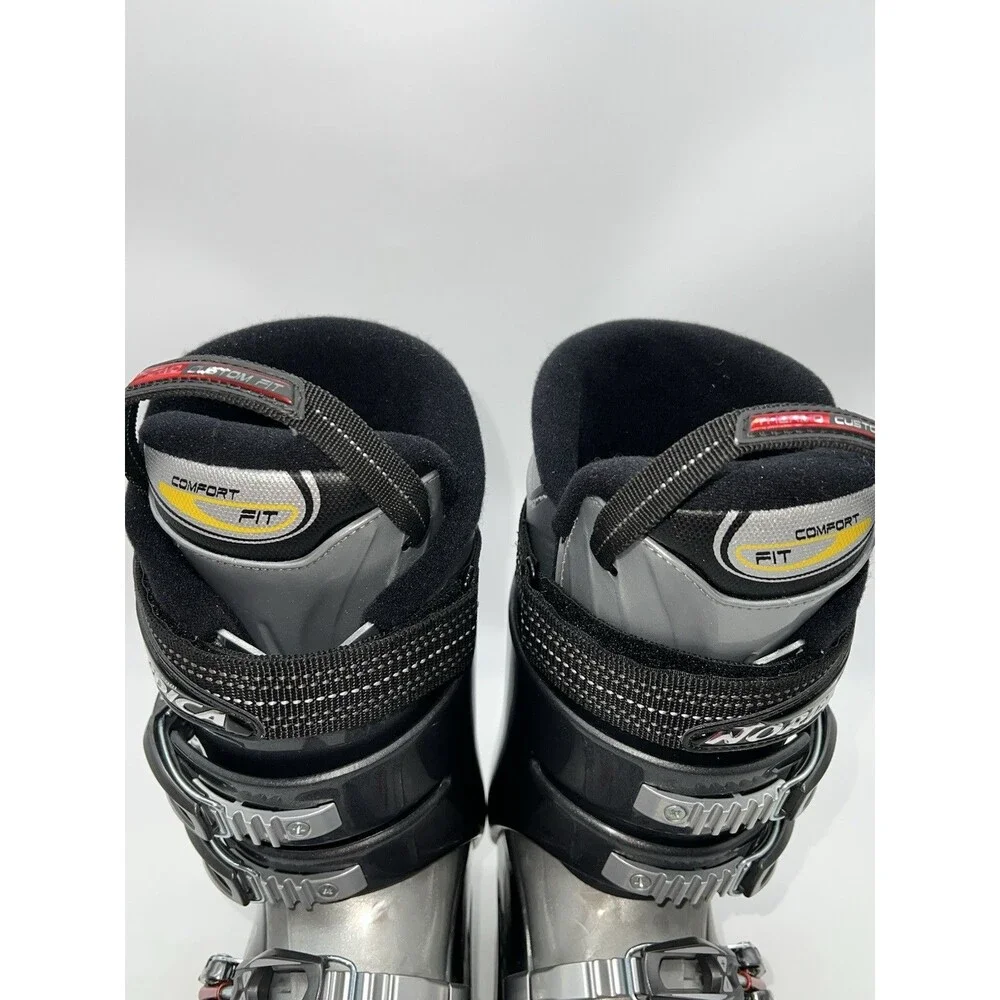 Nordica GTS 4 Ski Boots Men's Mondo 28.5 -325 mm US SIZE 10.5 Dark Gray/Red